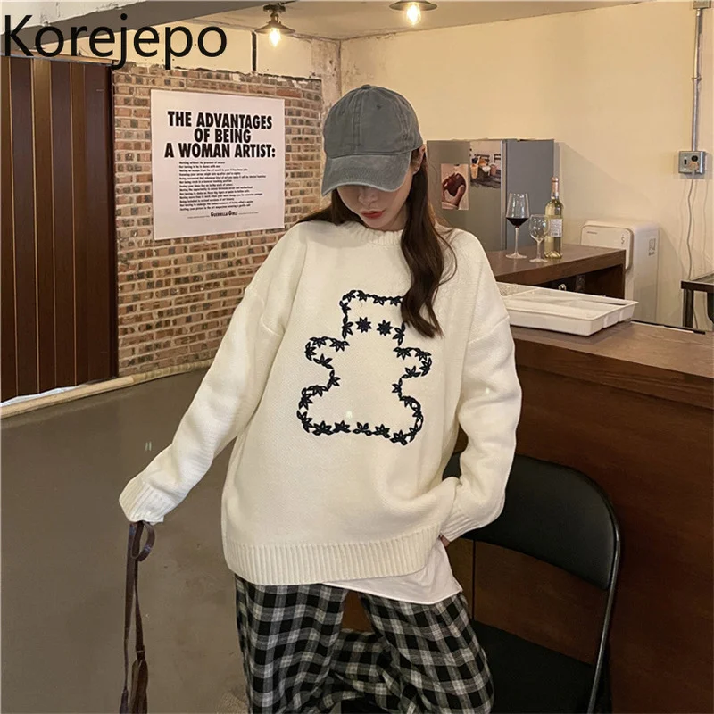 

Свитер женский в японском стиле, Осень-зима 2021