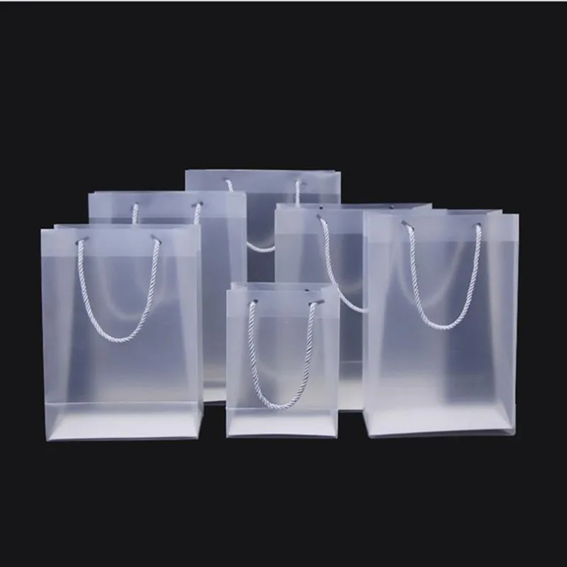 

10pcs/Lot Wholesales Plastic Shopping Bags Custom Gift Packaging Bags for christmast/Birthday