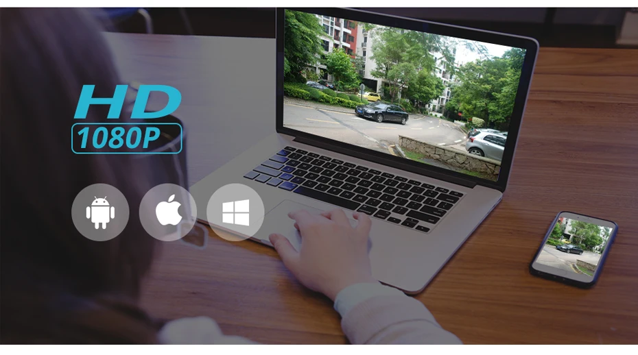 1080P наружная камера наблюдения с датчиком PTZ IP камера CCTV скорость безопасности купольная камера наблюдения wifi Облачное хранение ночное видение Обнаружение движения