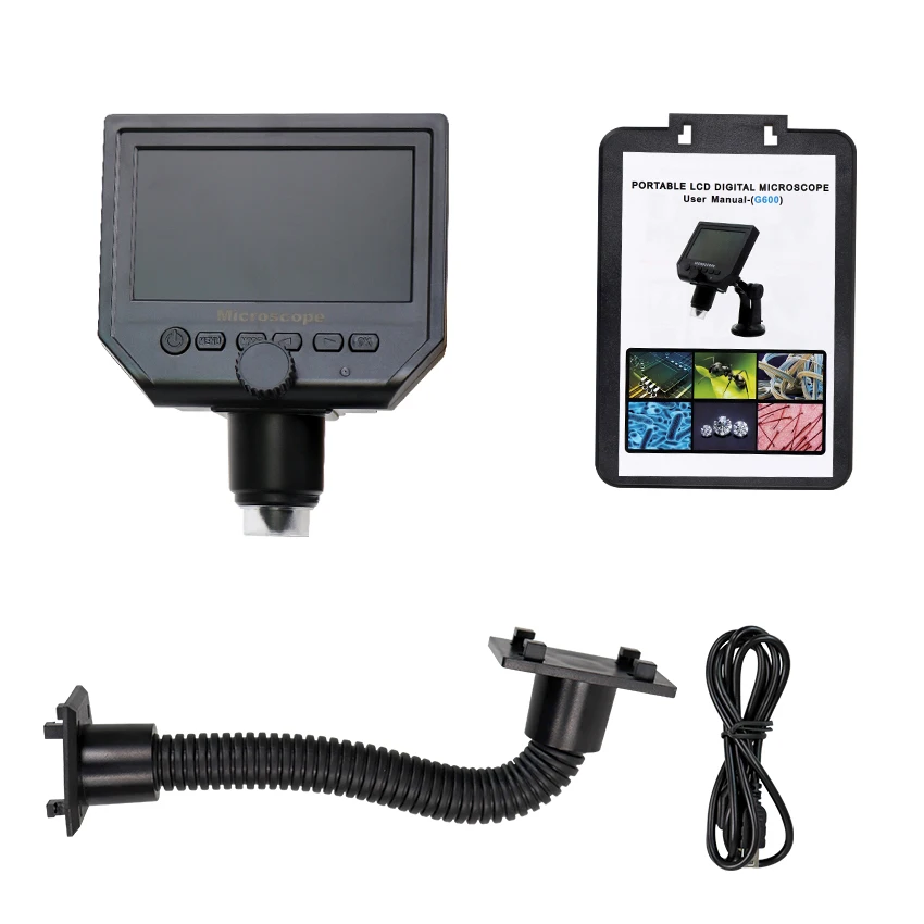 600X электронный цифровой usb-микроскоп пайки видео микроскоп VGA видео-Лупа для