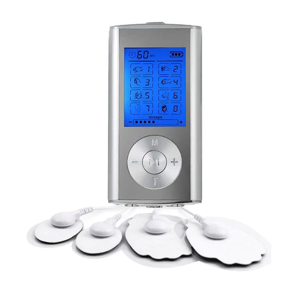 

8 Modes EMS Electric Mucscle Stimulator Digital Therapy Massager Tens Machine Acupuncture Electric Body Muscle Massage Therpay