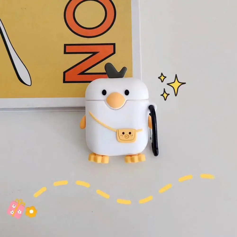 

Защитный чехол в форме милых животных, креативный удобный силиконовый чехол для наушников AirPods1/2/3