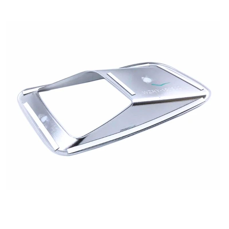 2 шт. ABS хром Задний противотуманный фонарь Крышка лампы подходит для Peugeot 3008 GT 2017