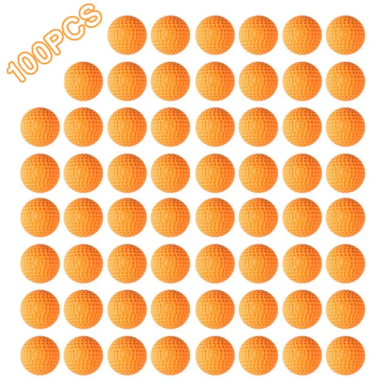 Оранжевый пули для Nerf Rival Zeus Apollo игрушки пистолет мягкие круглые дротики