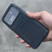 [For Xiaomi 11 Mi 11 Ultra ]FATBEAR Tactical Military Grade Rugged Shockproof Armor Full Protective Skin Case Cover