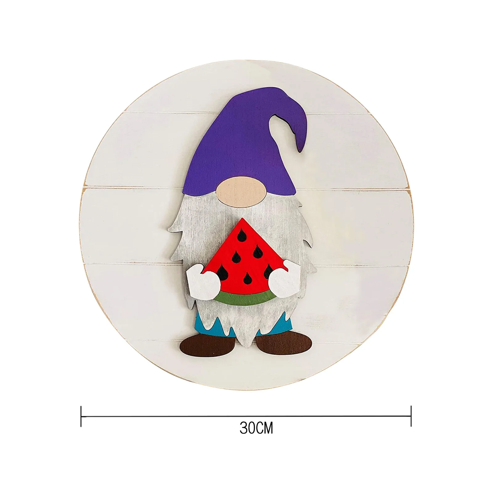 

Gnome Door Hanger Seasonal Welcome Sign with Interchangeable Holiday Pieces Decoration Accessories