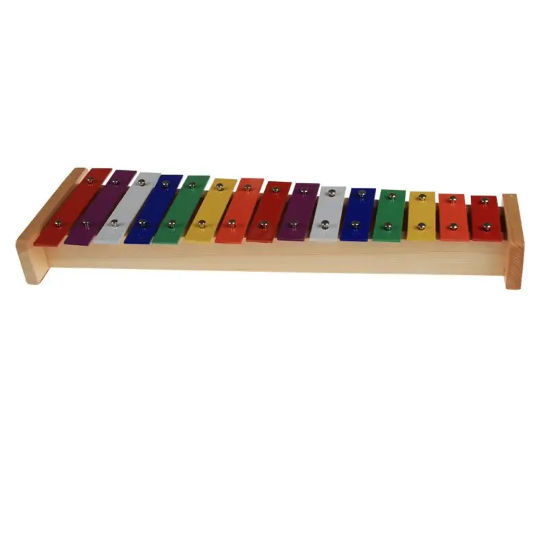 

15/8 Sound Aluminum Piano Children's Early Education Knock Piano Xylophone Teaching Music Toy Piano Dulcimer Standard Teaching