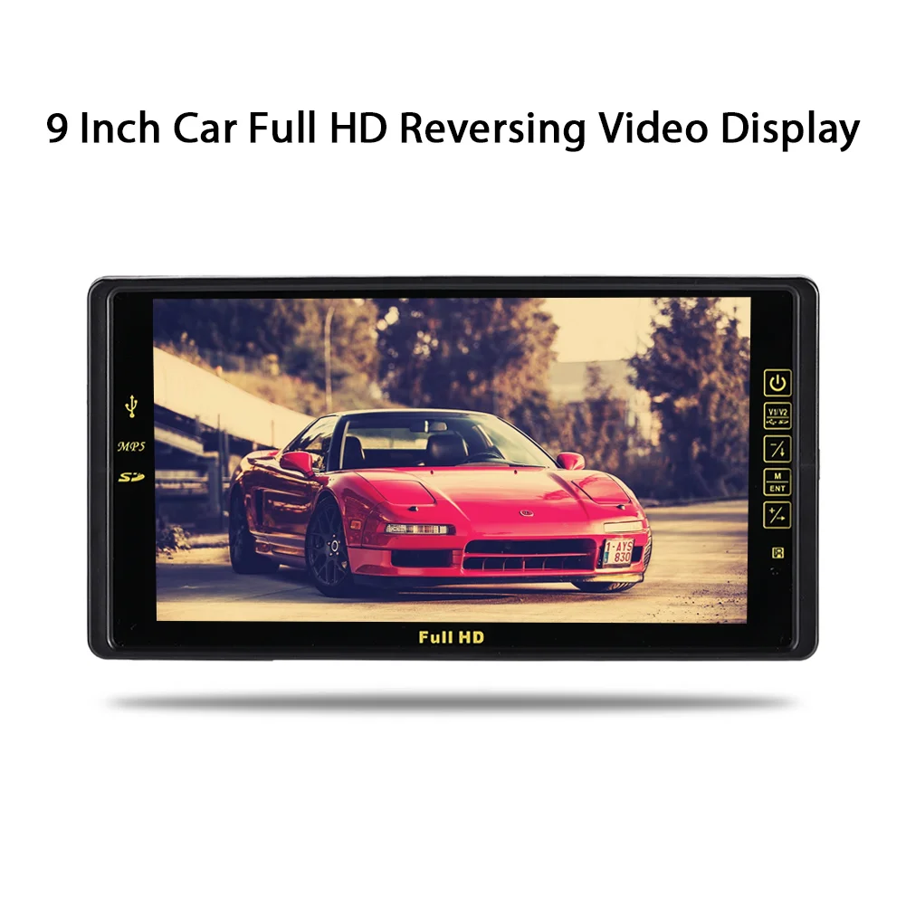 Автомобильный MP5 плеер 9 &quotс экраном Full HD Bluetooth подголовник монитор свободные