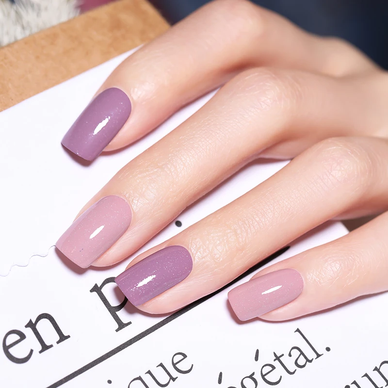 Лак для ногтей NEE JOLIE цвета розового золота Блестящий лак розовая серия масляный