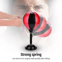 high quality desktop pu punching bag speed ball toy stress relief adult sport boxing training desktop punch
