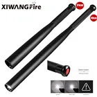 Светодиодный фонарь для бейсбольной биты и булава, 8000 Люмен, суперъяркий водонепроницаемый фонарь из алюминиевого сплава для патрулирования и самообороны