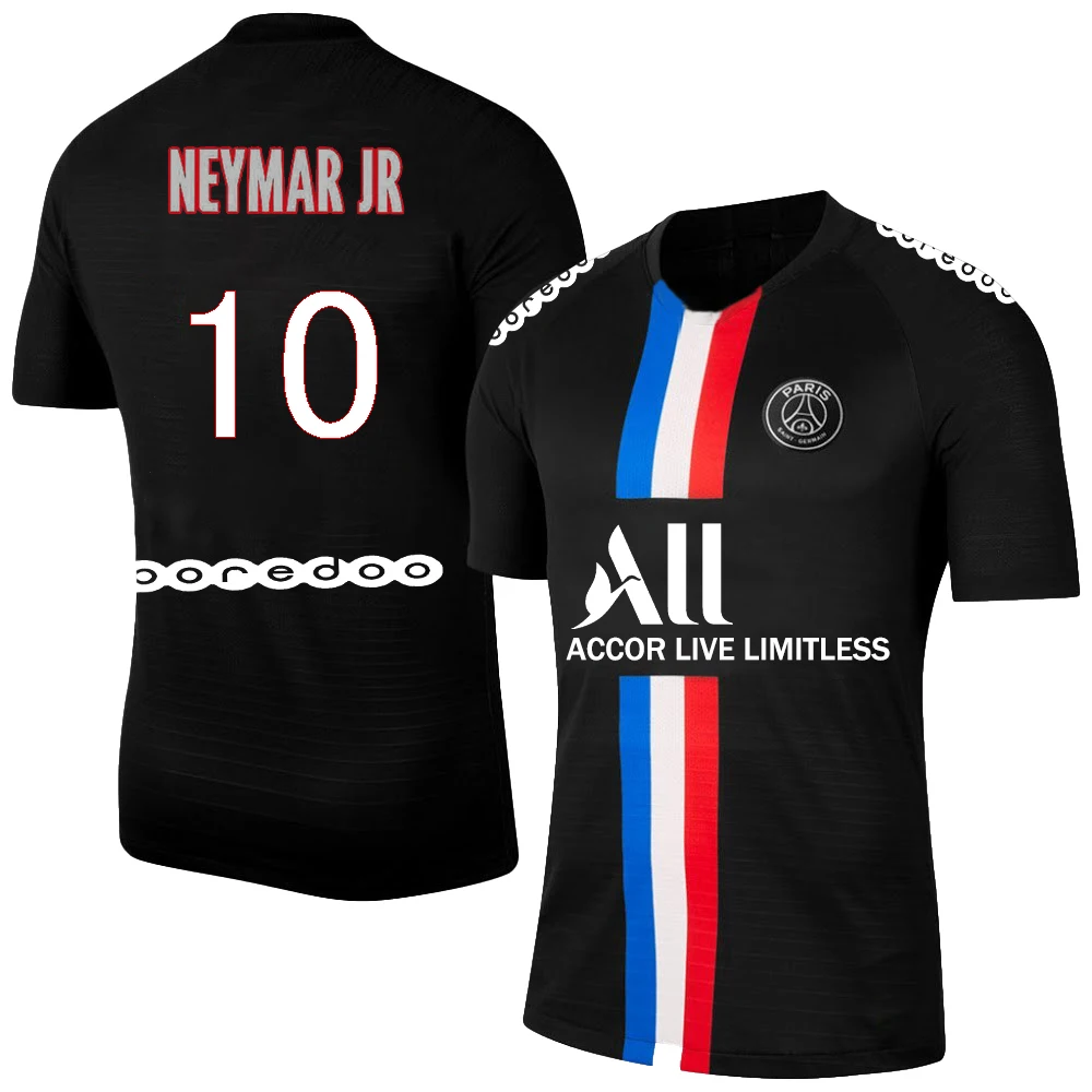 Мужская футболка горячая Распродажа Neymar 2021 2022 PSG Футбольная Футболка