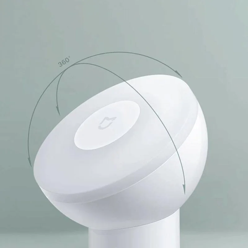Новый светодиодный индукционный ночник Xiaomi Mijia с 2 лампами регулируемая яркость