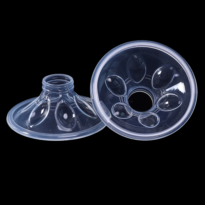 

2PCS Silicone Generic Breastfeeding Nursing Breast Strong Pump Baby Feeding Massage Cushion For manual/electric Breast Pumps