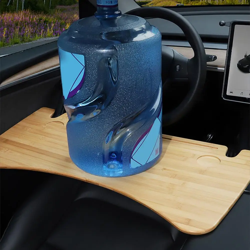 For Tesla Model 3 Y Car Steering Wheel Table Board Laptop Notebook Desk Mount Stand Universal Eating Drinking Tray Holder | Автомобили и