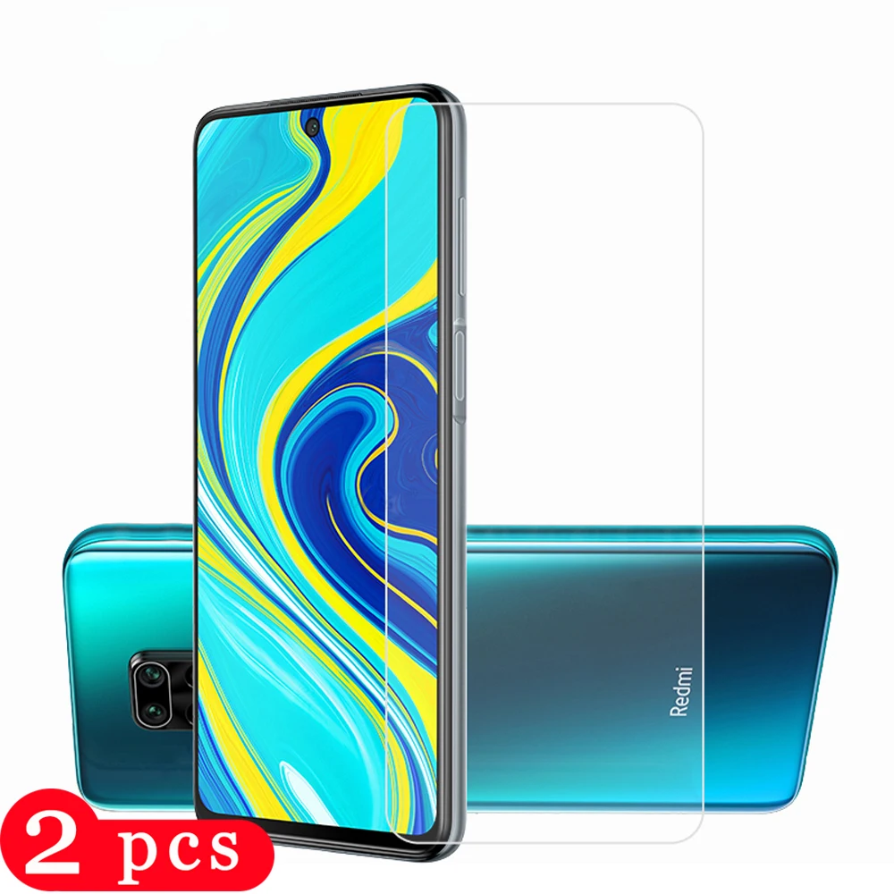 2 шт. для xiaomi redmi note 9s 8 8t 7 6 pro закаленное стекло Защитная пленка экрана 8A 7A