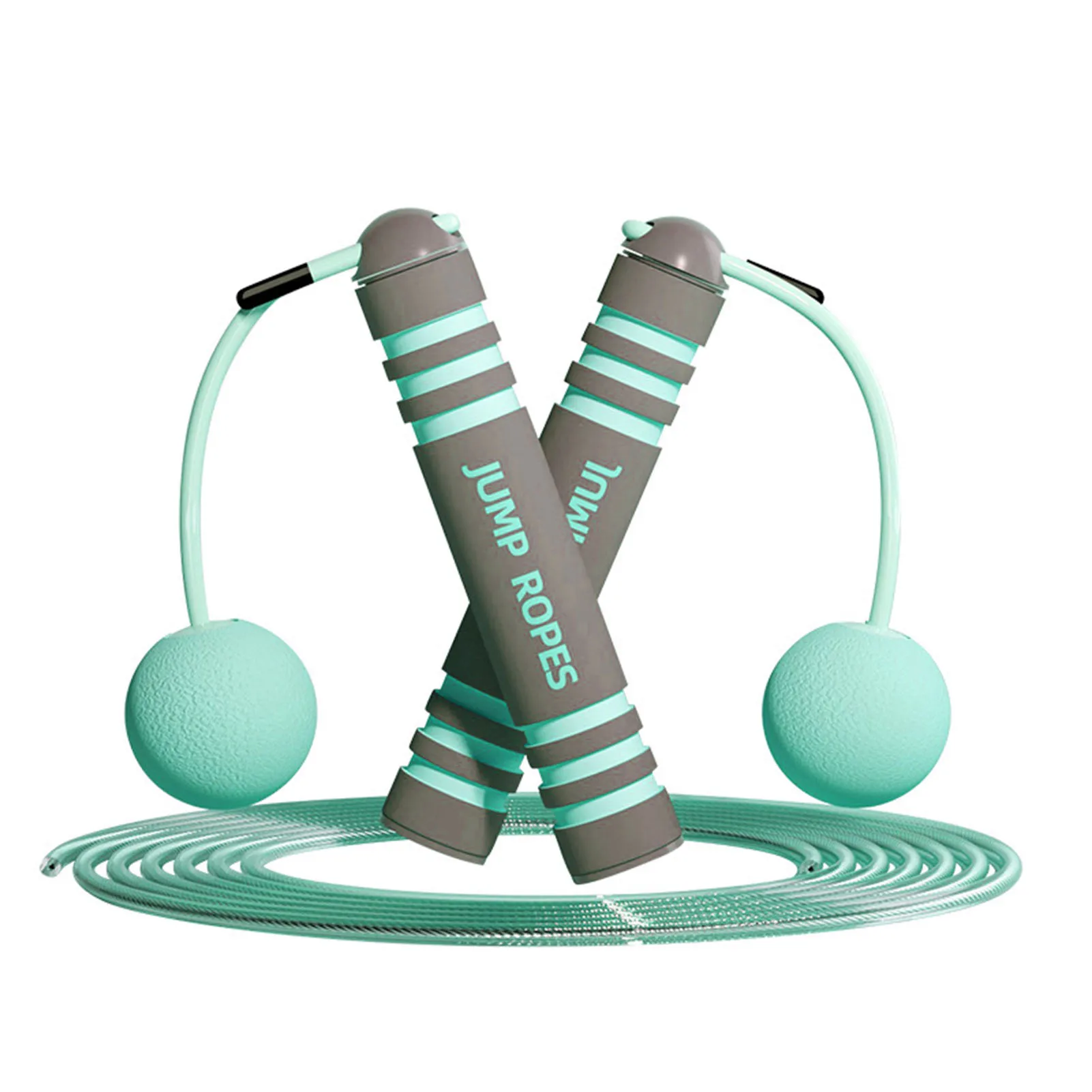 

Rope Skipping Ropeless PVC Skipping Rope Cordless Jump Roper For Kids Adults Workout Portable Home Gym Fitness Equipment