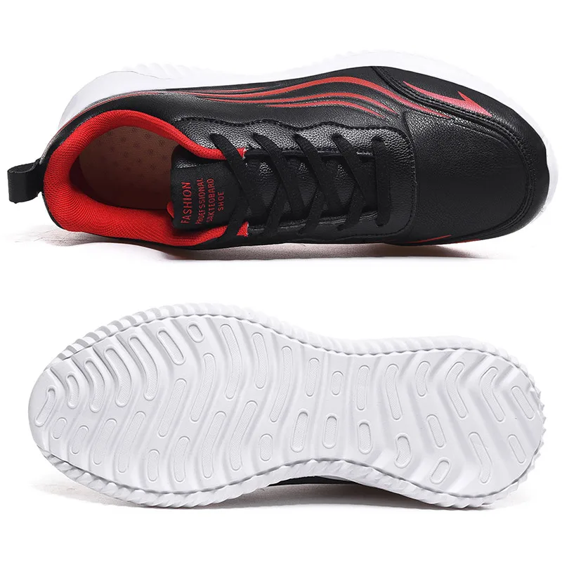 GOMNEAR зимние кроссовки для бега дышащая спортивная мужская обувь на открытом