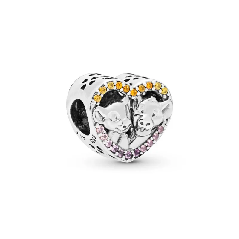 Модная подвеска Стерлинговое Серебро оригинал 1:1 копии король льва Симба и