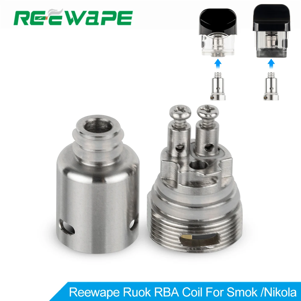 Новинка катушка Reewape Ruok RBA для бака nord/Volta AIO/Blitz realm RPM /Lusty /Dovpo peaks/Oukitel mate Fetch mini |