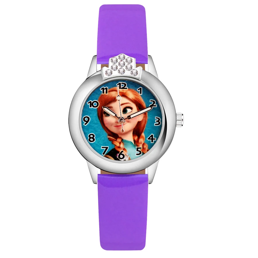 Детские часы с мультяшным кристаллом детские Студенческие для девочек и