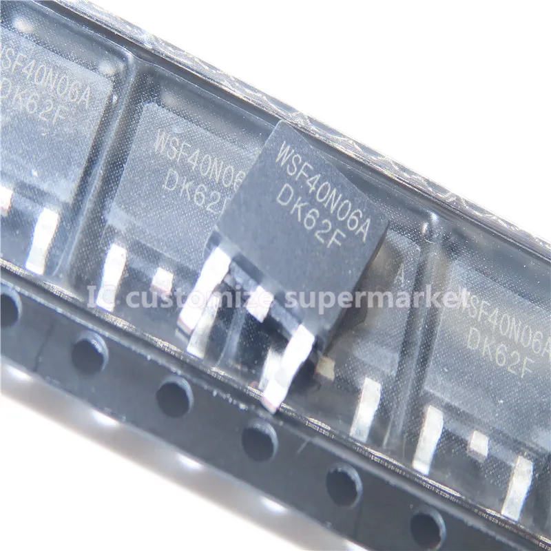 

10PCS/LOT NWE WSF40N06 TO-252 60V 32A SMD Transistor