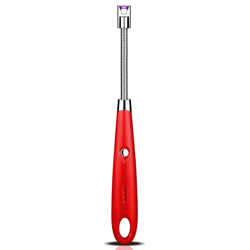 

New Electric Arc Lighter USB Windproof Flameless Plasma Ignition Long Kitchen Igniter Lighter For Candle Gas Stove Outdoor BBQ