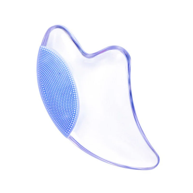 

Crystal Gua Sha Board Facial V Face Shaving Beauty Board Roller Beauty Non-Jade Facial Massager Cleansing Plate Massager