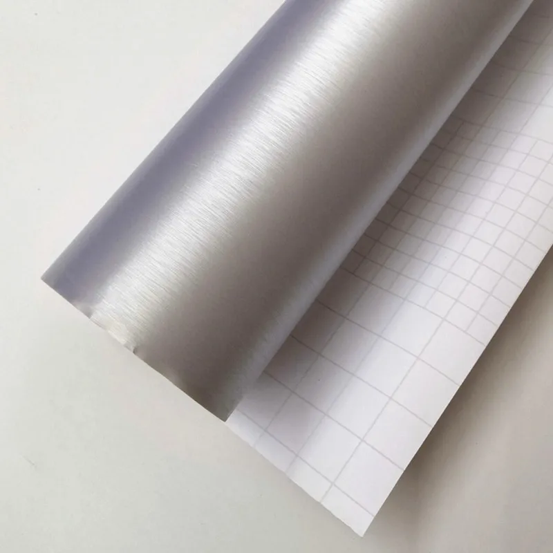

152x30cm Car Styling Matt Brushed Aluminum Car Wrap Vinyl Film Sheet Motorcycle Automobiles Car Stickers Decal 5 Colors