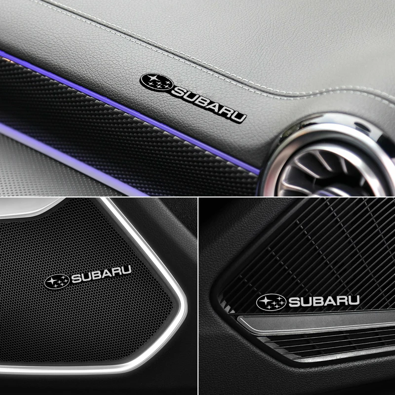 4 шт. для Subaru STI Impreza Forester Tribeca XV BRZ WRX Outback Автомобильная звуковая колонка значок