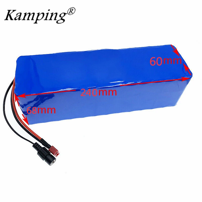 48v 18Ah 1000w 13S3P комплект литий-ионный батарей для 54 6 v E-велосипед электрический
