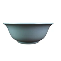 chinese old porcelain monochromatic glaze blue glazed big bowl