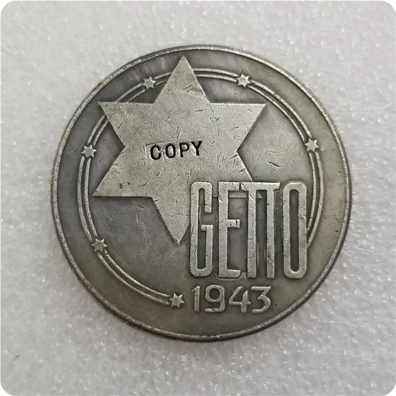 Польша: 100 MARK 1943 GETTO Juden COPY