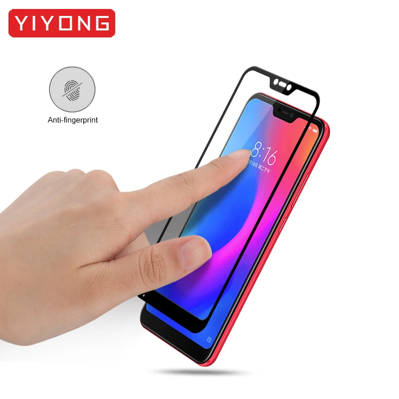 YIYONG 9D Full Cover Glass For Xiaomi Redmi 6 Pro Tempered 6A 6Pro Screen Protector Film Xiomi Redmi6 | Мобильные телефоны и