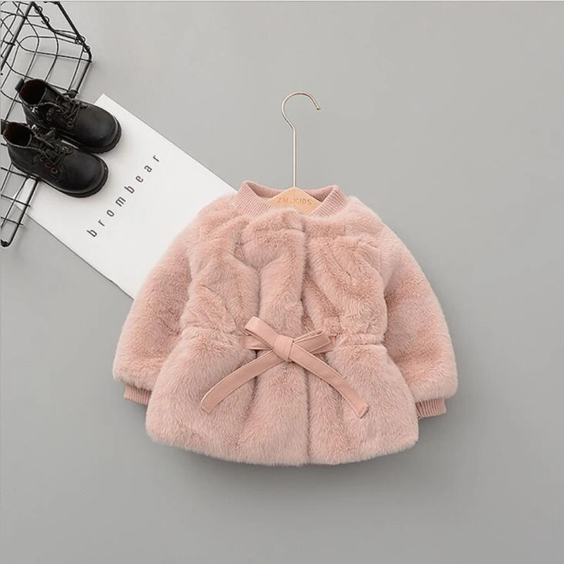 Новый Теплый Бархатный свитер для маленьких девочек модная повседневная одежда