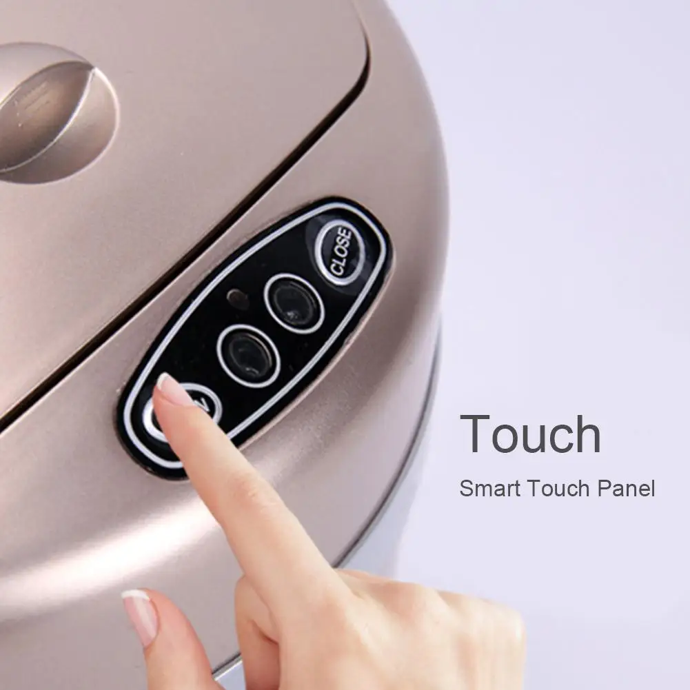 Интеллектуальное пластиковое ведро с аккумулятором USB автоматическая индукция