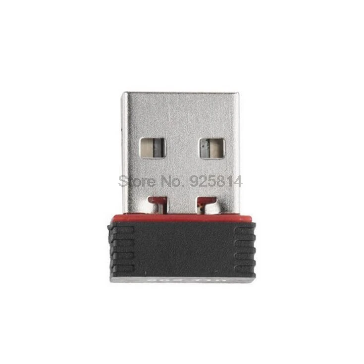 Доставка dhl или ems 100 шт. MT7601 мини USB Wi Fi адаптер антенна беспроводная сетевая карта
