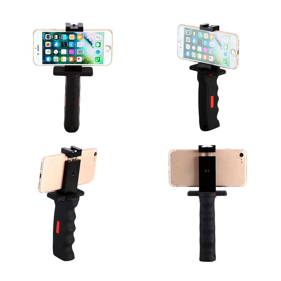

MAMEN Handheld Handle Selfie Stick With 1/4" Screw&Phone Holder Grip For GoPro Camera Smartphones Photography Accessories