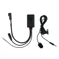 abs bluetooth adapter audio hifi cable adaptor bluetooth 5 0 microphone for bmw e54 e39 e46 e38 e53 accessories auto