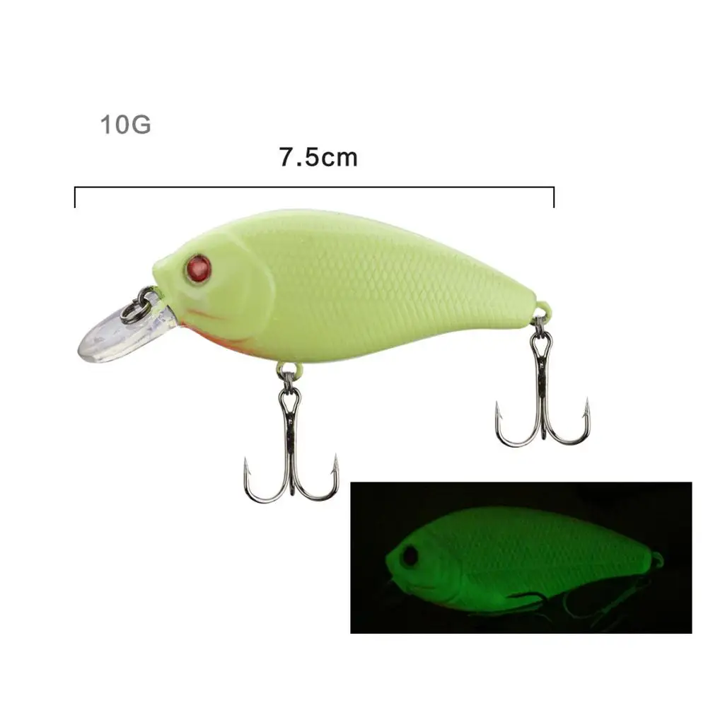 5 шт. световая приманка для рыбалки жесткая гольян искусственная кривошипный