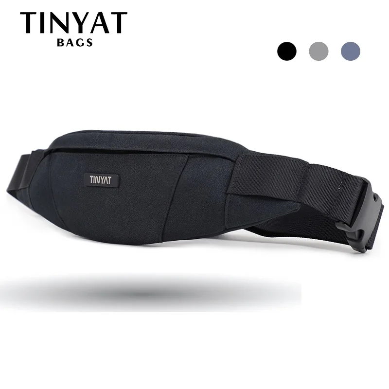 Сумка на пояс мужская TINYAT, водонепроницаемая холщовая сумка-пояс для хранения телефона, для путешествий, повседневная сумка-пояс униона, для путешествий, повседневная сумка-пояс унисекс, сумка на бедра сумка на пояс