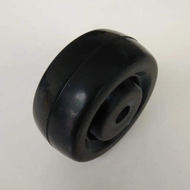 10 Pcs/Lot Spot 1.5 inch Black Rubber Single Wheel Diameter 4cm Mute Wear-resistant Medical Equipment Caster Furniture | Обустройство