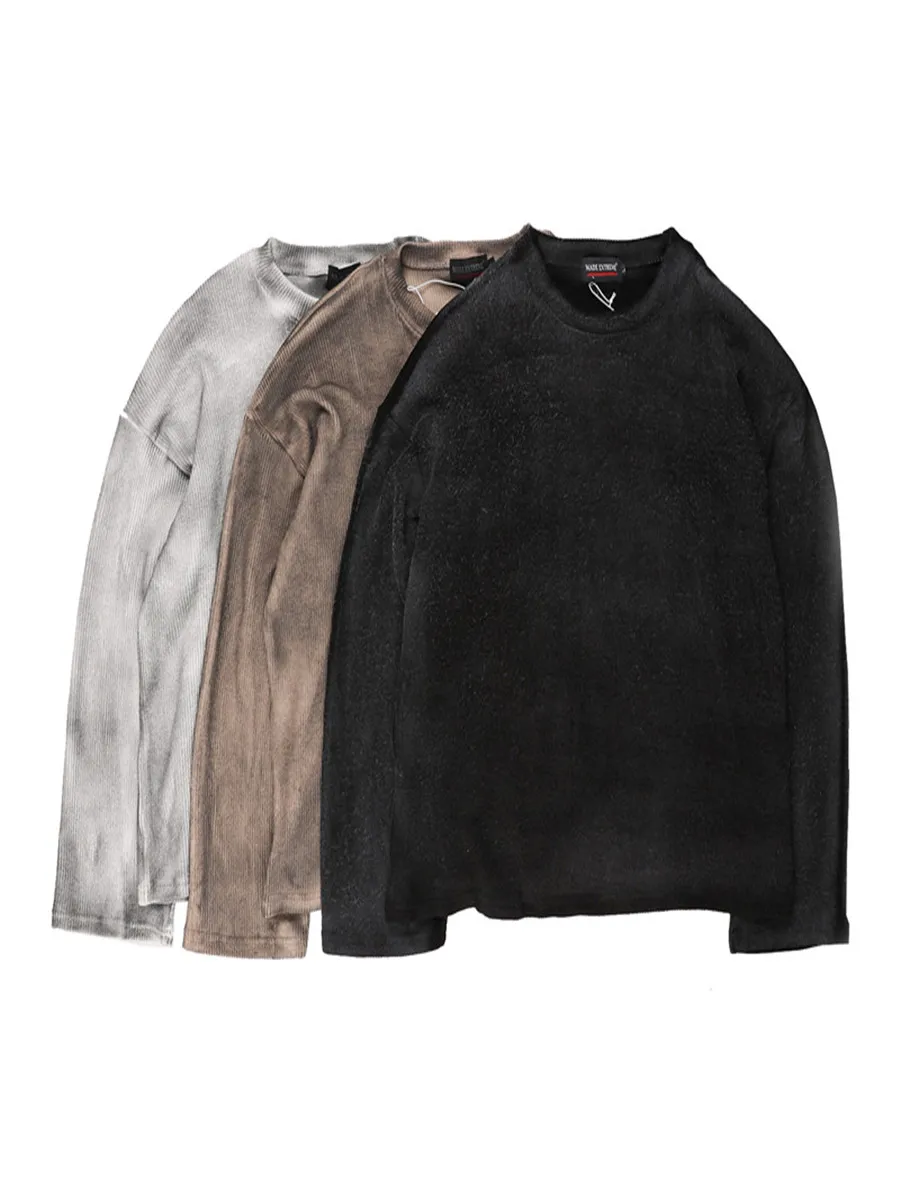 

Woemn Men Oversized Hoodie Streetwear Sweatshirt Male Clothing Sweatshirts Hip Hop Print The New 2021 The Letter Pure Color