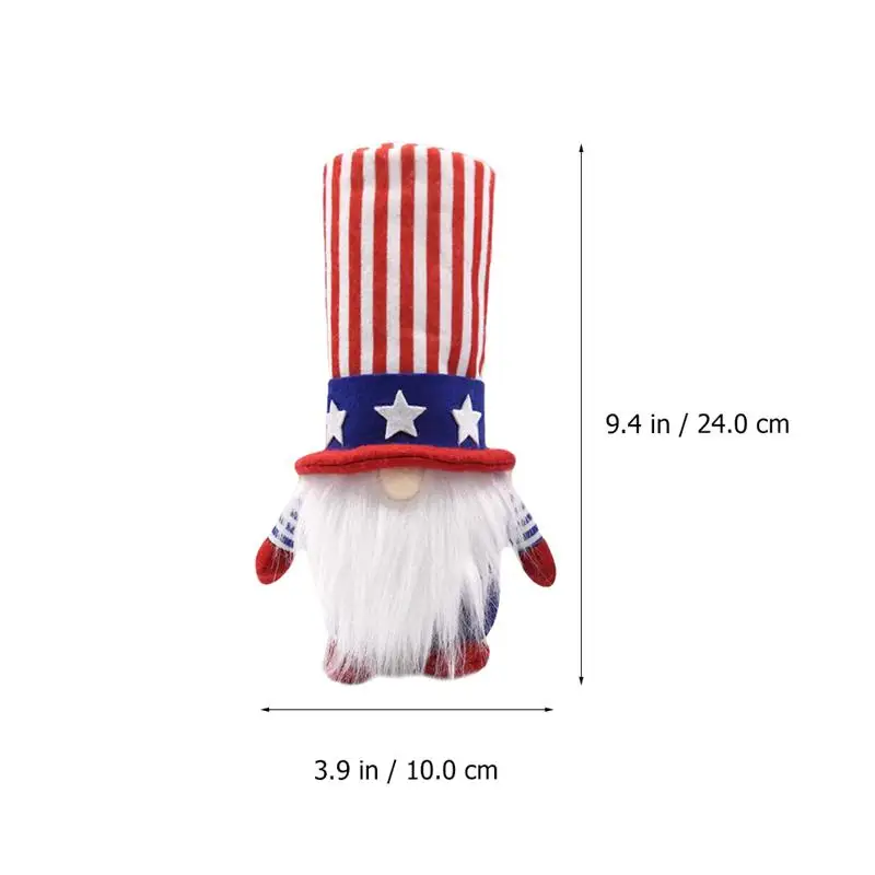 

Independence Day Decor Gnome Doll Adornment Creative Doll (Assorted Color)