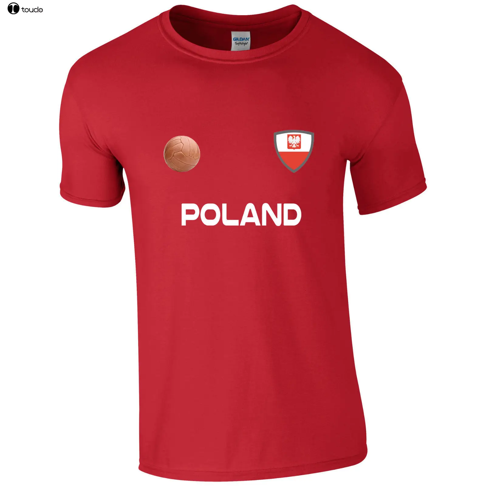 Hot Sell Fashion Poland Footballer Retro Casual Mens Cotton T Shirt Shirts Short Sleeve | Мужская одежда
