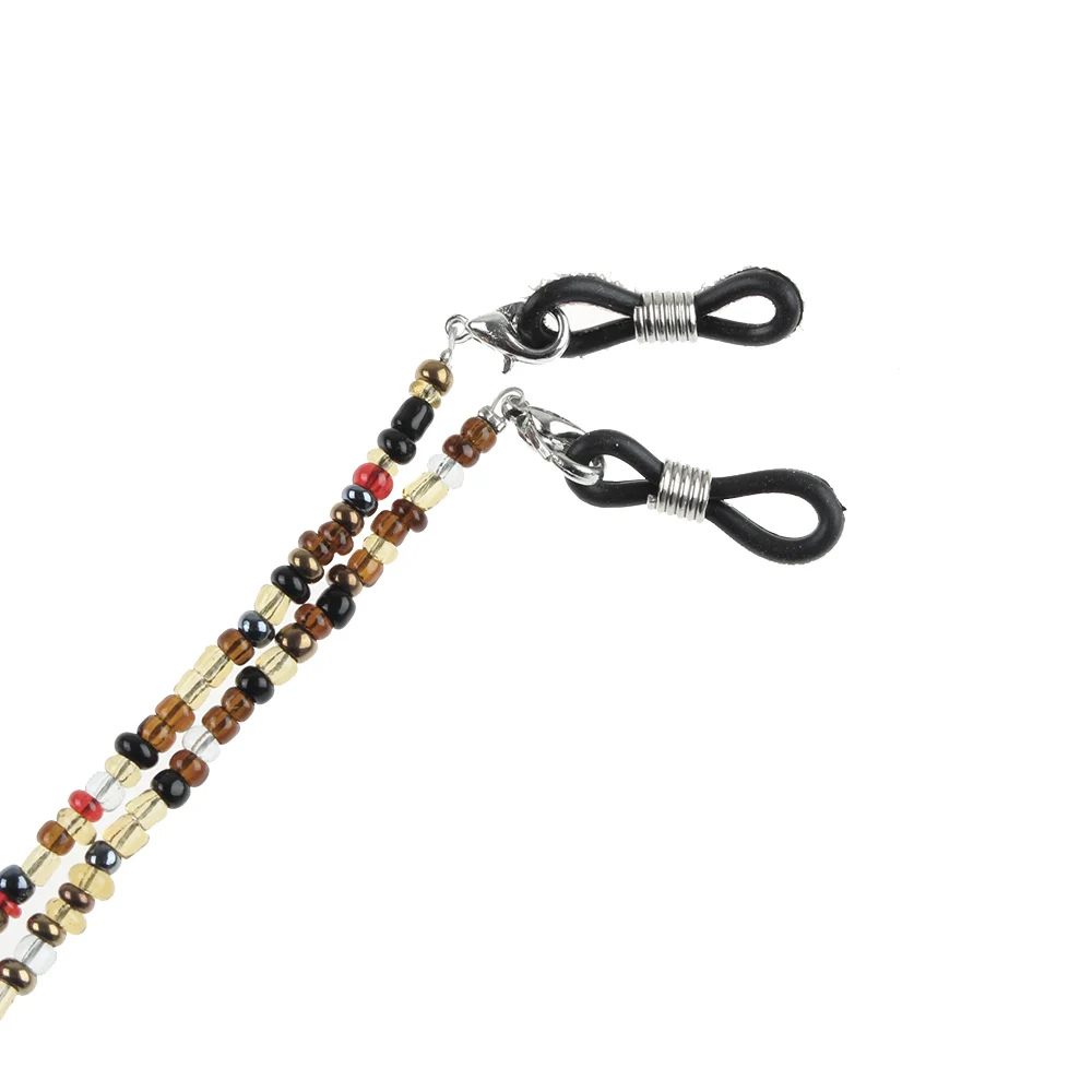 Высококачественные очки с цепочкой красочные стеклянные бусины цепи