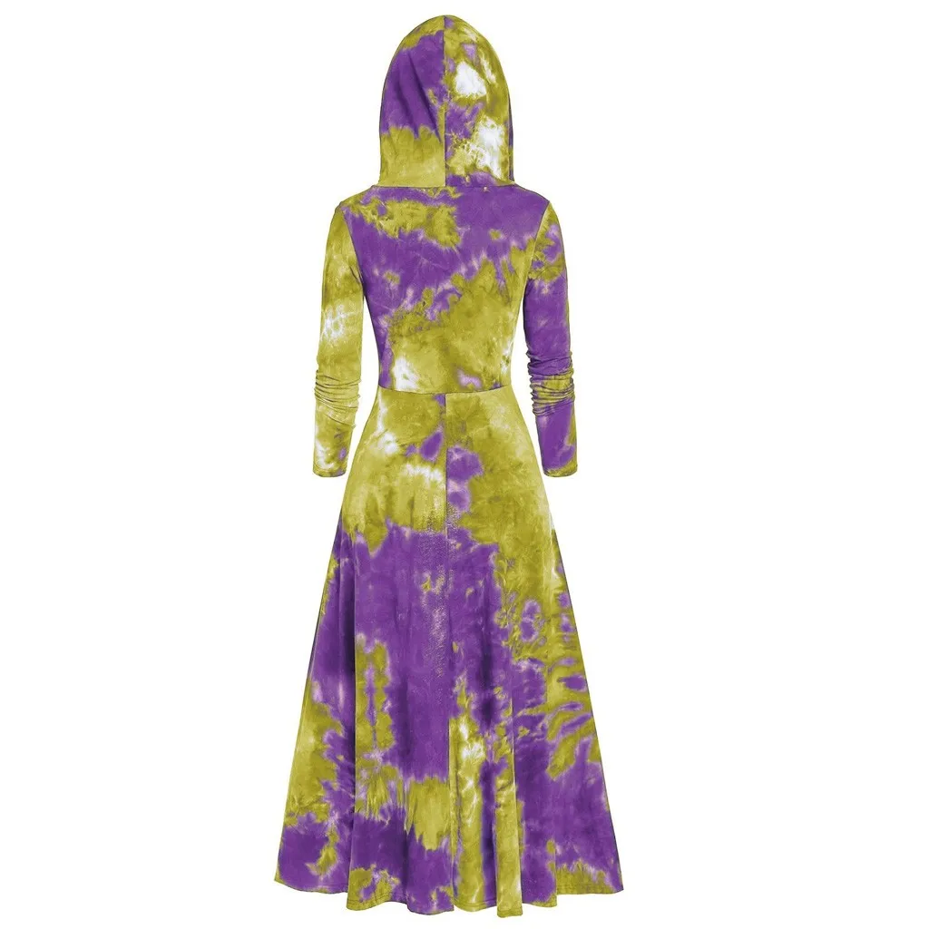 Плюс размер винтажная Толстовка накидка с принтом Высокая Низкая Повседневная Свободная Толстовка с круглым вырезом осенний Женский пуловер Топы