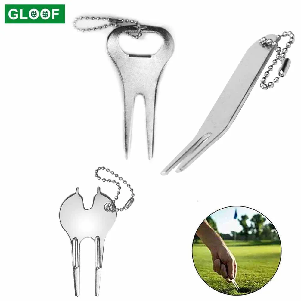 

1Pcs Golf Divot Repair Tool Zinc Alloy Golf Gift for Golfer