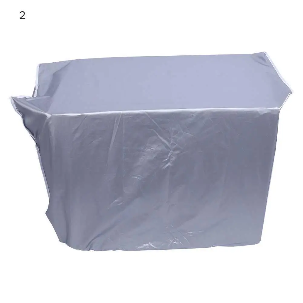 

Outdoor Air Conditioner Cleaning Silver Cover Indoor Tools Conditioner Waterproof Dust Sunscreen Air Covers Unit PEVA Antis S4U3