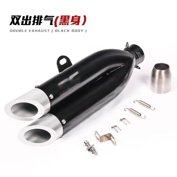 

Motorcycle is suitable for large displacement general kawasaki z750/800 modified blast street double exhaust pipe